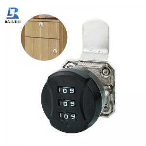 BLJ-103-3 Digit Furniture Combination Lock for Wooden Single and Double Cabinet Door Drawer Secure Locking