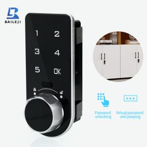 BLJ-1607-Modern Design Smart Office Drawer Cabinet with Keyless Electronic Locks Factory Supplies Black Numeric Keyboard Password Locks