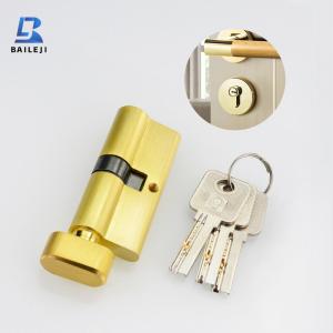 BLJ-Factory Customized Single Opening Knob Door Brass Lock Cylinder Hardware Wooden Door Latch Lock Cylinder - 副本