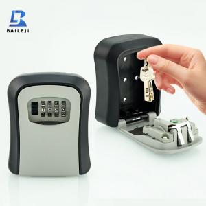 BLJ-Full Metal Aluminum Alloy 4 Password Combination Key Safe Box Outdoor Home Best Selling