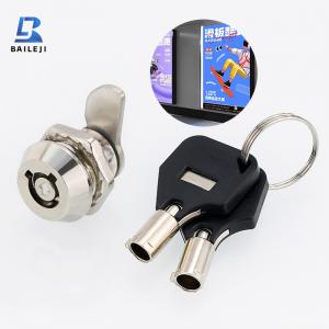 BLJ-118 Zinc Alloy Mini Cylindrical Lock Core Advertising Light Box Cam Lock